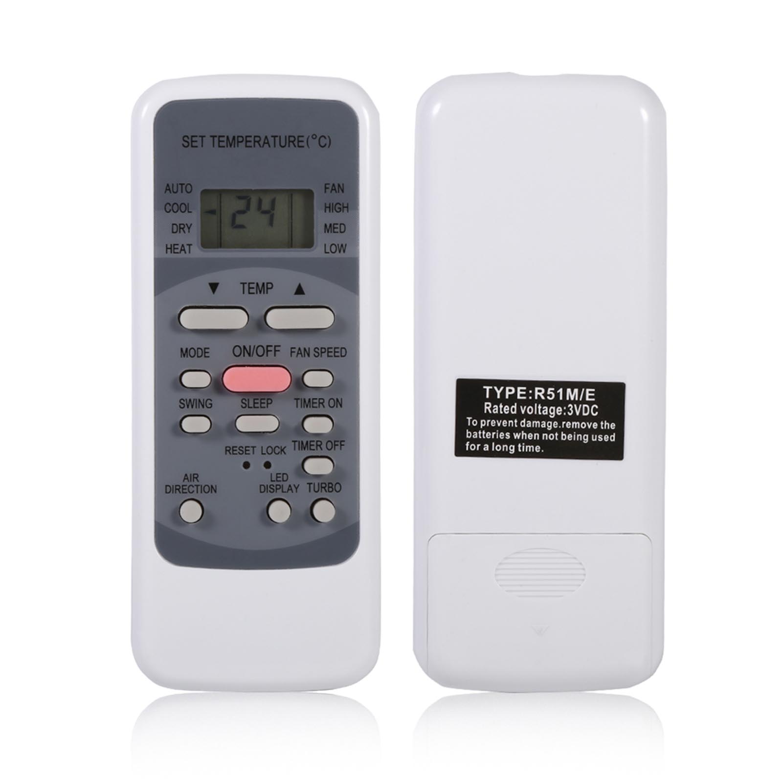 Smart Home Midea - แบบพกพาใหม่แฟชั่นเครื่องปรับอากาศรีโมทคอนโทรลเปลี่ยน Universal Controller สําหรับ Midea R51M/E