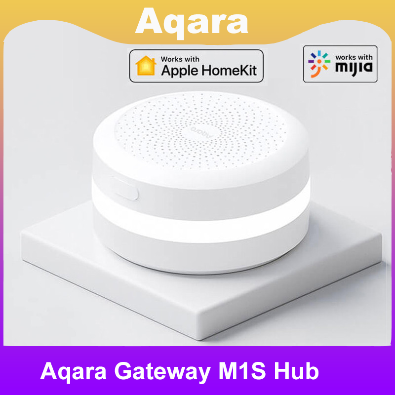 Smart Home Xiaomi Hub - Aqara Gateway M1S Hub ZigBeeสําหรับXiaomi Smart