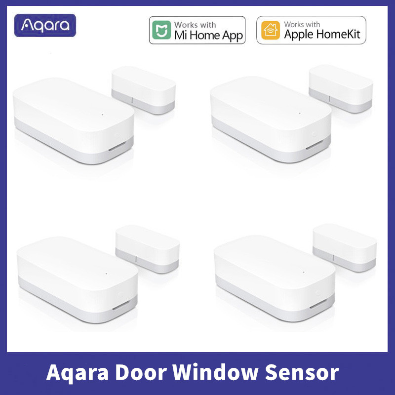 Smart Home Orvibo - Original Aqara เซ็นเซอร์ประตูหน้าต่าง ZigBee การเชื่อมต่อไร้สายสมาร์ทเซ็นเซอร์ประตูทํางานร่วมกับ Mi