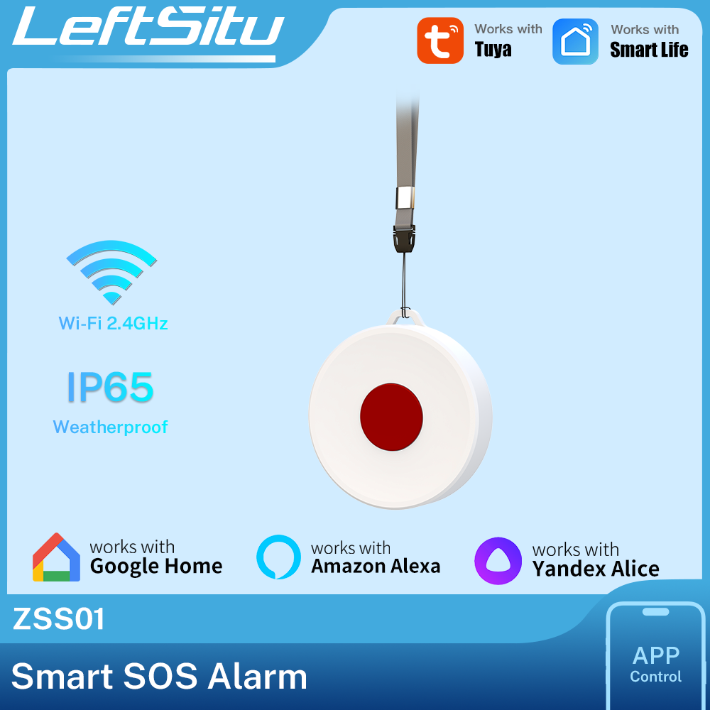Smart Home Tuya - ปุ่มอัจฉริยะ Tuya ZigBee IP65 สวิตช์ควบคุมฉากไร้สายระยะไกลสำหรับระบบอัตโนมัติในบ้าน ควบคุมด้วยตัวเอง