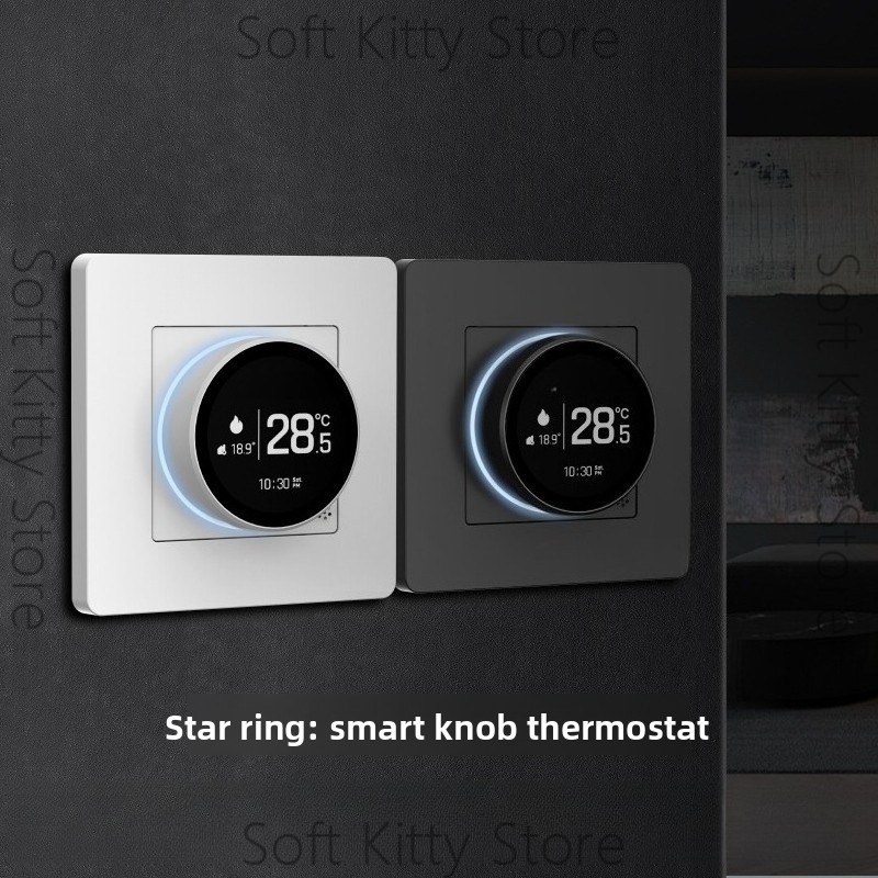 Smart Home Thermostat - ปุ่มควบคุมอุณหภูมิพื้นแบบสมาร์ทโฮม พร้อมรีโมทตั้งเวลา ประหยัดพลังงาน ควบคุมอุณหภูมิได้