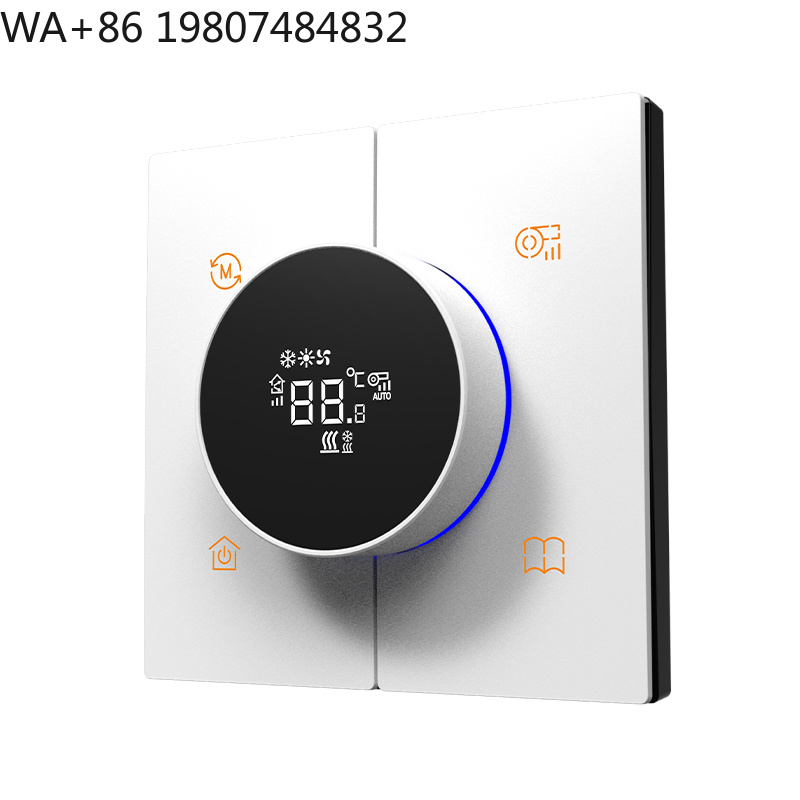 Smart Home Icon - หน้าจอควบคุมอัจฉริยะแบบหมุนได้ รองรับ WiFi ควบคุมผ่านแอพ ปรับเปลี่ยนฉากได้ ปุ่มควบคุมสีแบบไอคอน