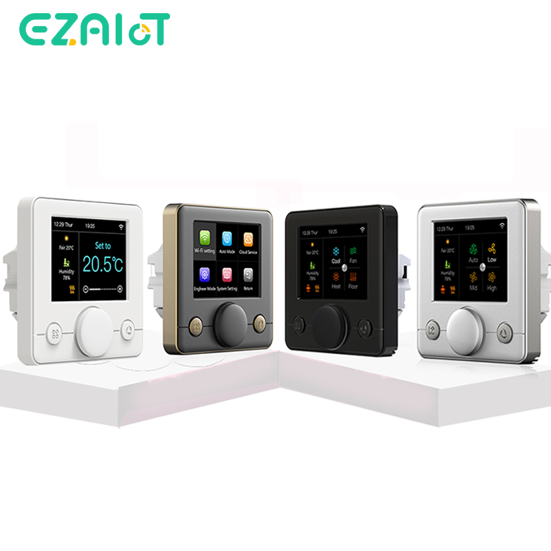 Smart Home Thermostat - เครื่องทำความร้อนบนพื้น Wi-Fi ตัวควบคุมอุณหภูมิในบ้าน220V สำหรับน้ำ/หม้อต้มก๊าซร้อนไฟฟ้าอัจฉริยะ Tuya Alexa