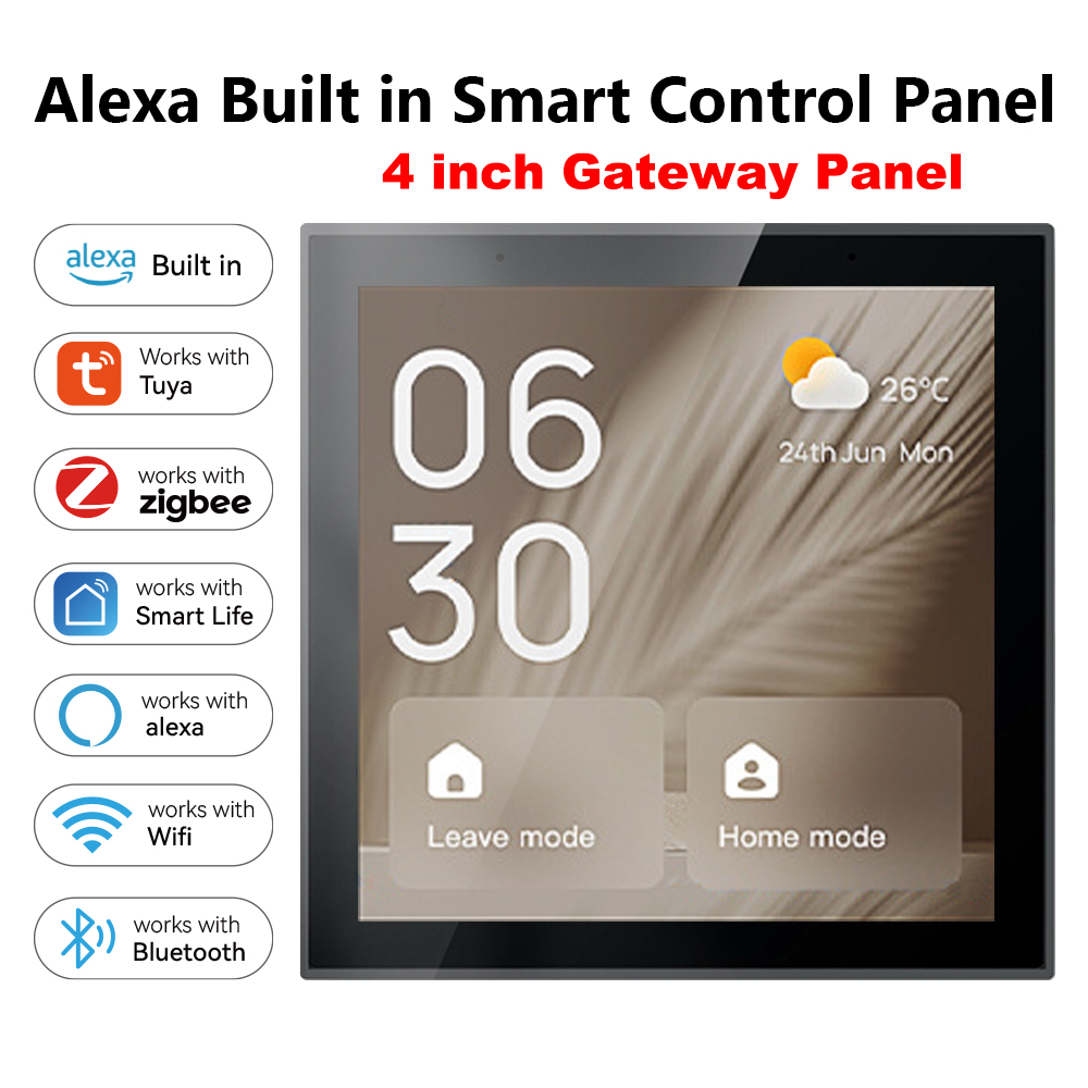 Smart Home Alexa - แผงควบคุมอัตโนมัติบ้านอัจฉริยะขนาด 4 นิ้ว รุ่น TPP01 ปี