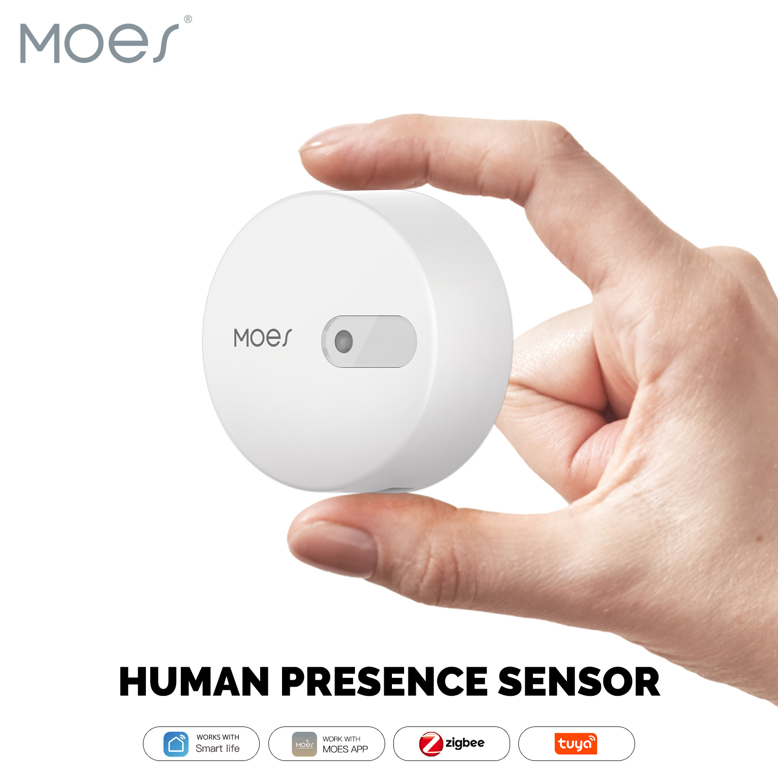 Smart Home Moes - MOES ZigBee Human Presence Sensor เครื่องตรวจจับ