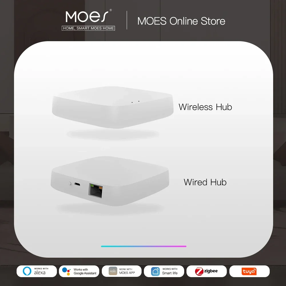 Smart Home Zigbee Gateway - Tuya ZigBee 3.0 Smart Gateway Hub