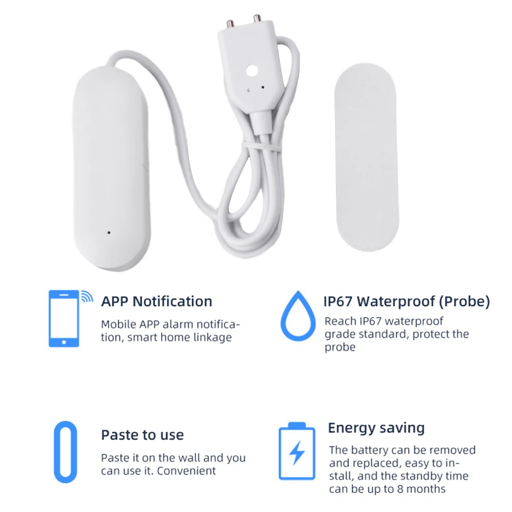 เซ็นเซอร์ตรวจจับน้ำรั่วไหล ระบ - Smart Home Zigbee Gateway บทวิจารณ์และราคา