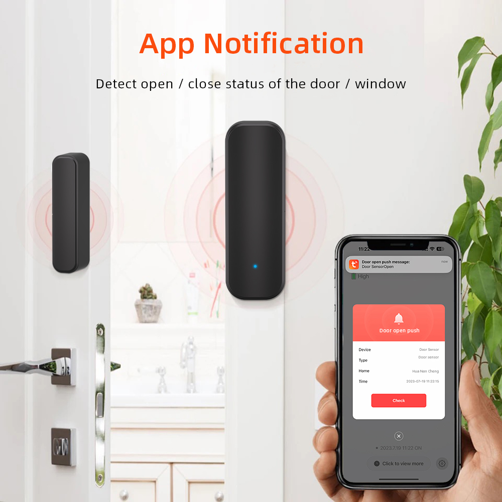 Tuya เครื่องตรวจจับประตู WiFi/ - Smart Home Orvibo บทวิจารณ์และราคา