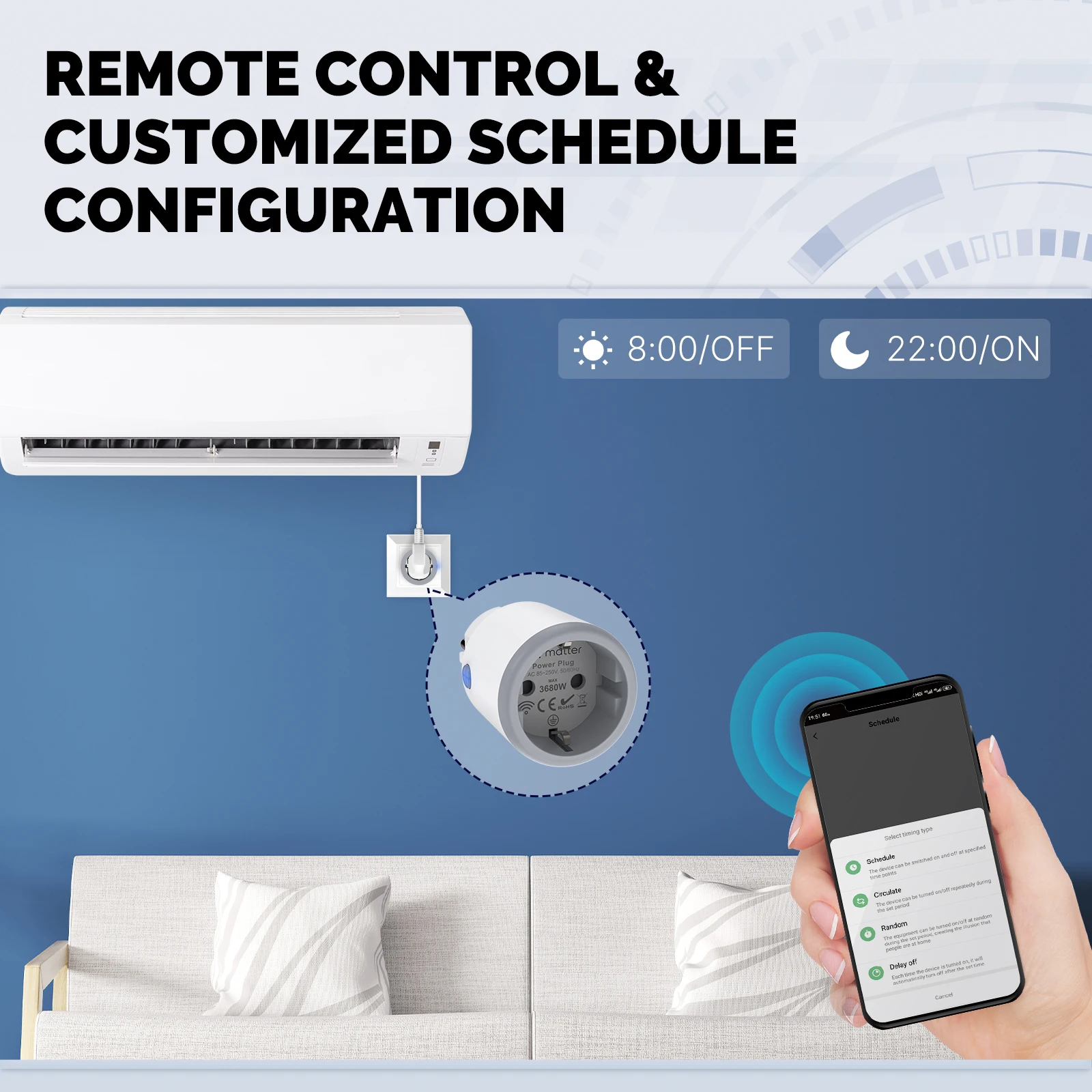 Moes Smart ea/us/uk plug Matte - Smart Home Living บทวิจารณ์และราคา