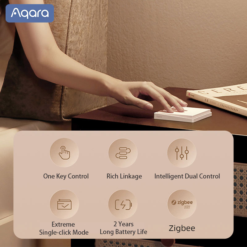 สวิตช์ไฟติดผนังอัจฉริยะ aqara  - Smart Home Orvibo บทวิจารณ์และราคา