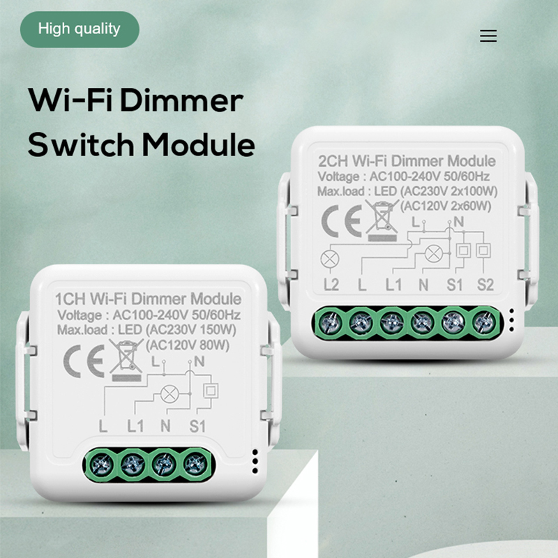 DIY Wifi Smart Dimmer Switch M - Tuya Wifi Socket บทวิจารณ์และราคา