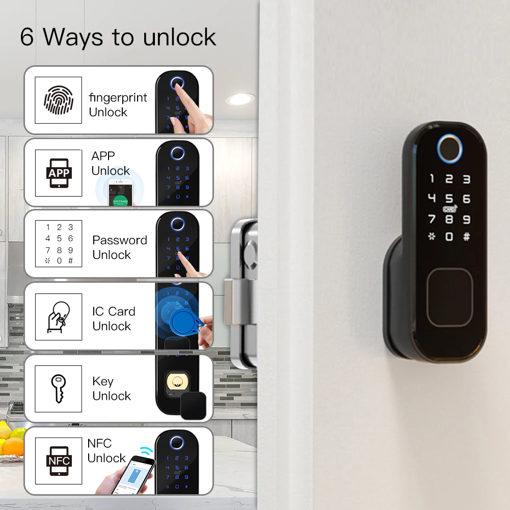 Moes WiFi Tuya ล็อคด้วยลายนิ้ว - Smart Home Moes บทวิจารณ์และราคา