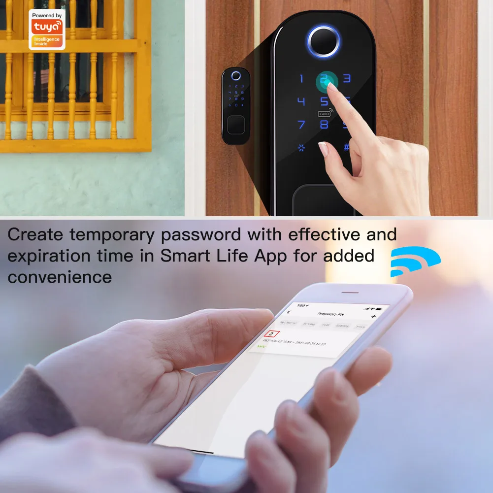 Moes WiFi Tuya ล็อคด้วยลายนิ้ว - Smart Home Moes บทวิจารณ์และราคา