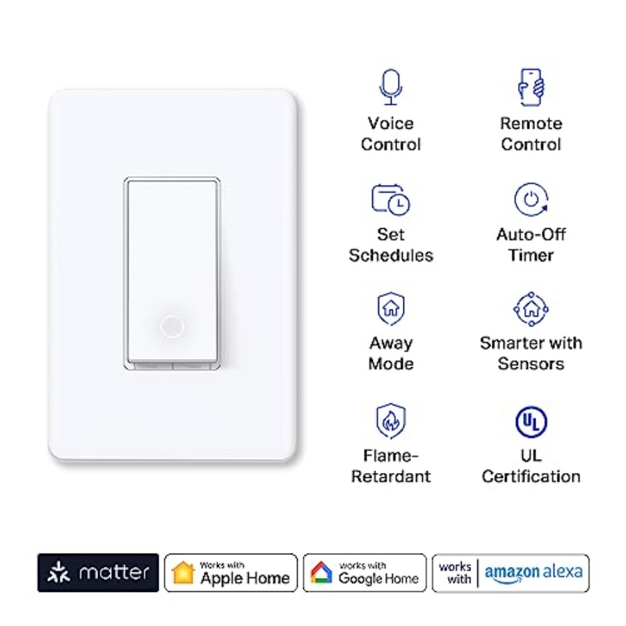 สวิตช์ไฟอัจฉริยะ TP-Link Matte - Smart Home Alexa บทวิจารณ์และราคา