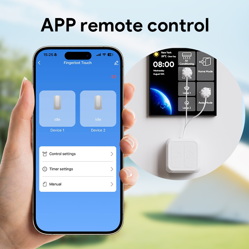 หุ่นยนต์นิ้วสัมผัสหน้าจอสำหรับ - Smart Home Orvibo บทวิจารณ์และราคา