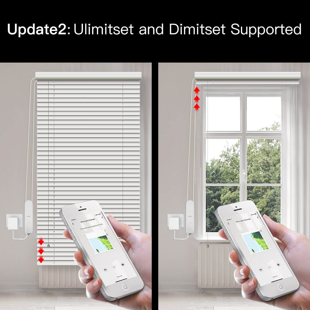 มอเตอร์ขับเคลื่อนม่านม้วนอัจฉร - Smart Home Moes บทวิจารณ์และราคา
