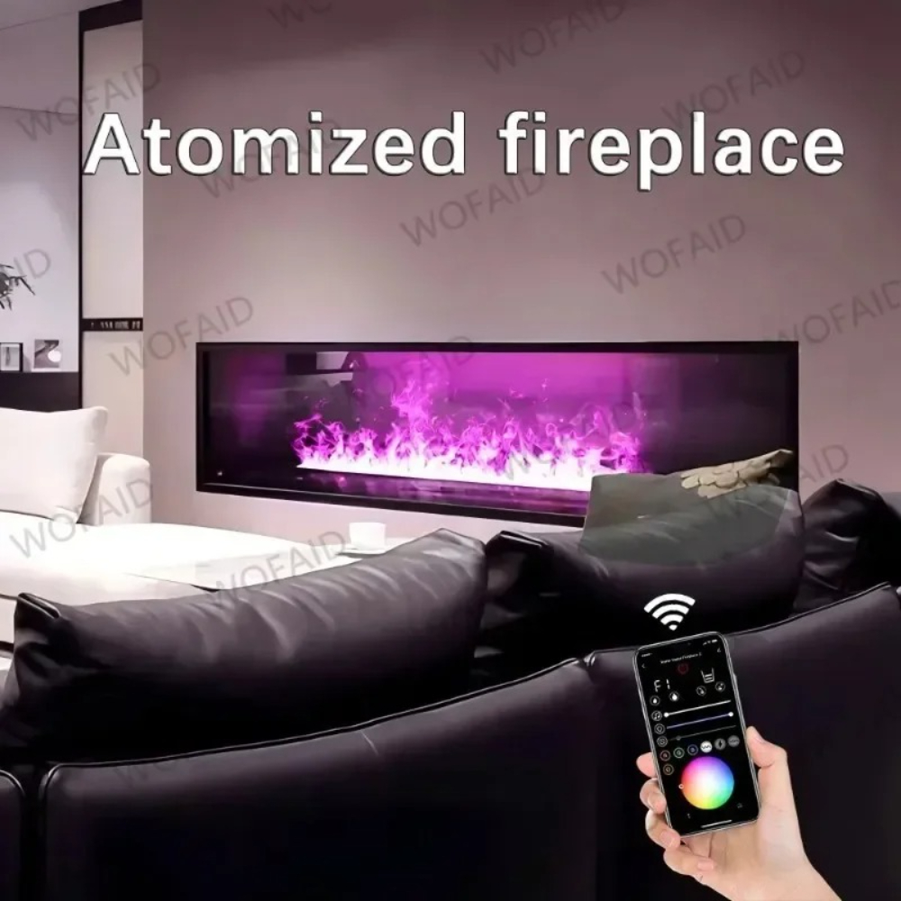 เตาผิงแบบพ่นน้ำ 3 มิติ เปลวไฟห - Smart Home Interior บทวิจารณ์และราคา