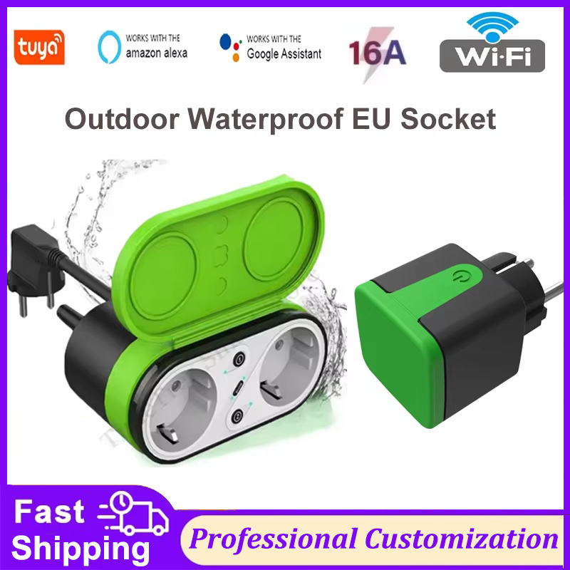 ปลั๊กไฟอัจฉริยะ Tuya EU 16A Wi - Tuya Wifi Socket บทวิจารณ์และราคา