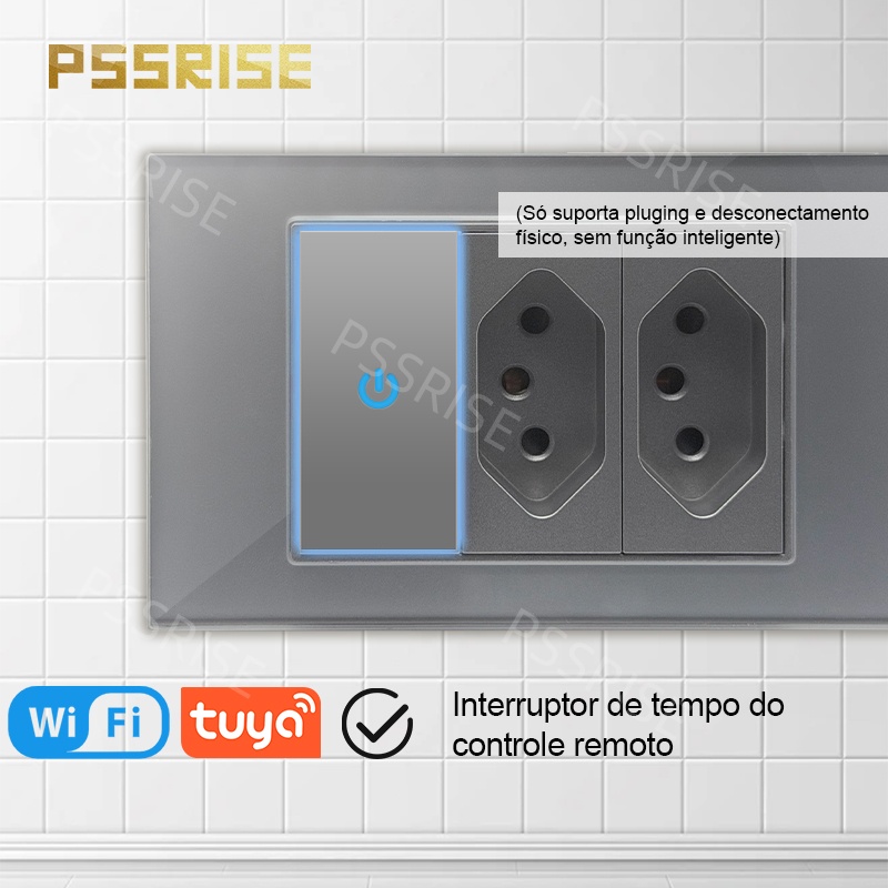 PSSRISE ปลั๊กไฟติดผนังแบบเต็มแ - Tuya Wifi Socket บทวิจารณ์และราคา