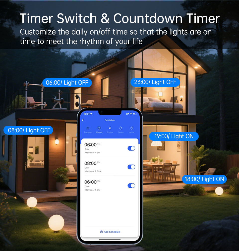 สวิตช์ไฟติดผนังแบบสัมผัส WiFi  - Tuya Wifi Socket บทวิจารณ์และราคา
