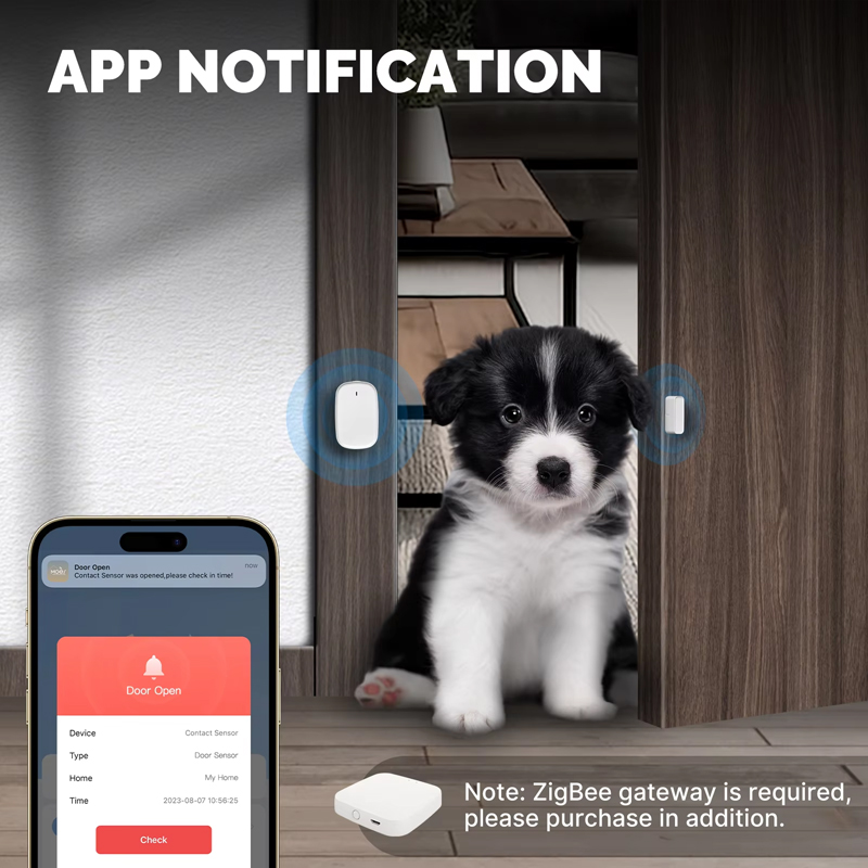 โมเอส ทูยา ซิกบีเซ็นเซอร์ประตู - Smart Home Moes บทวิจารณ์และราคา