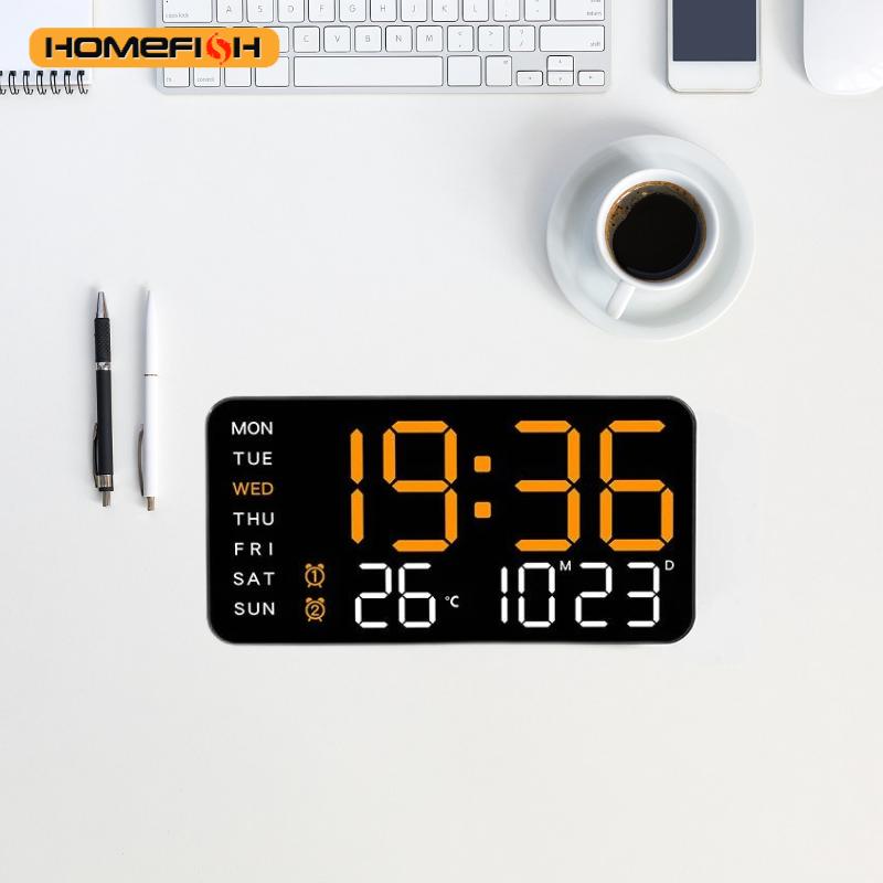 นาฬิกาดิจิตอลติดผนังอัจฉริยะขน - Smart Home Utilities บทวิจารณ์และราคา