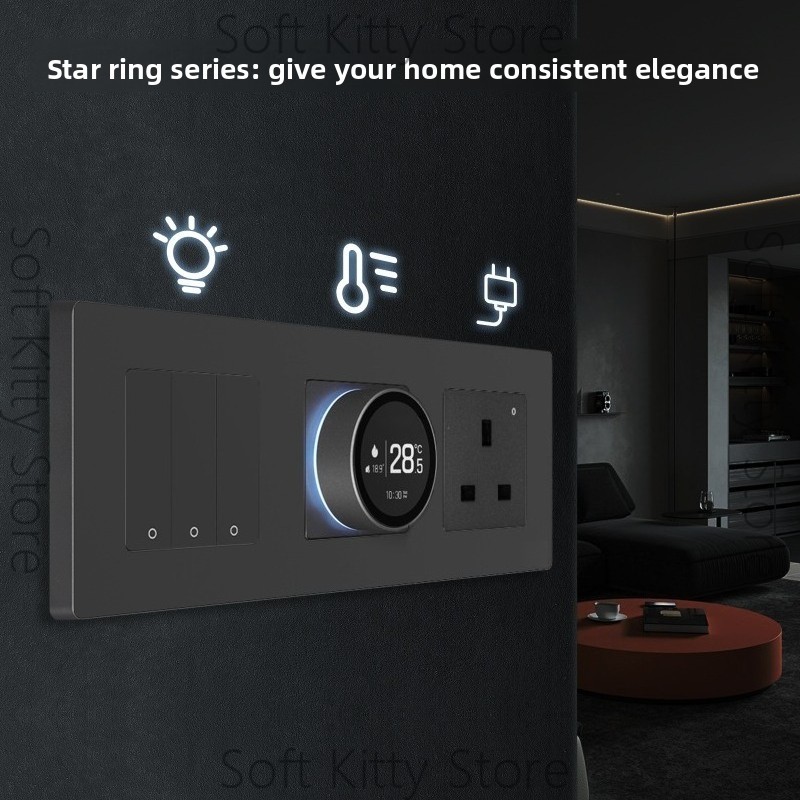 ปุ่มควบคุมอุณหภูมิพื้นแบบสมาร์ - Smart Home Thermostat บทวิจารณ์และราคา