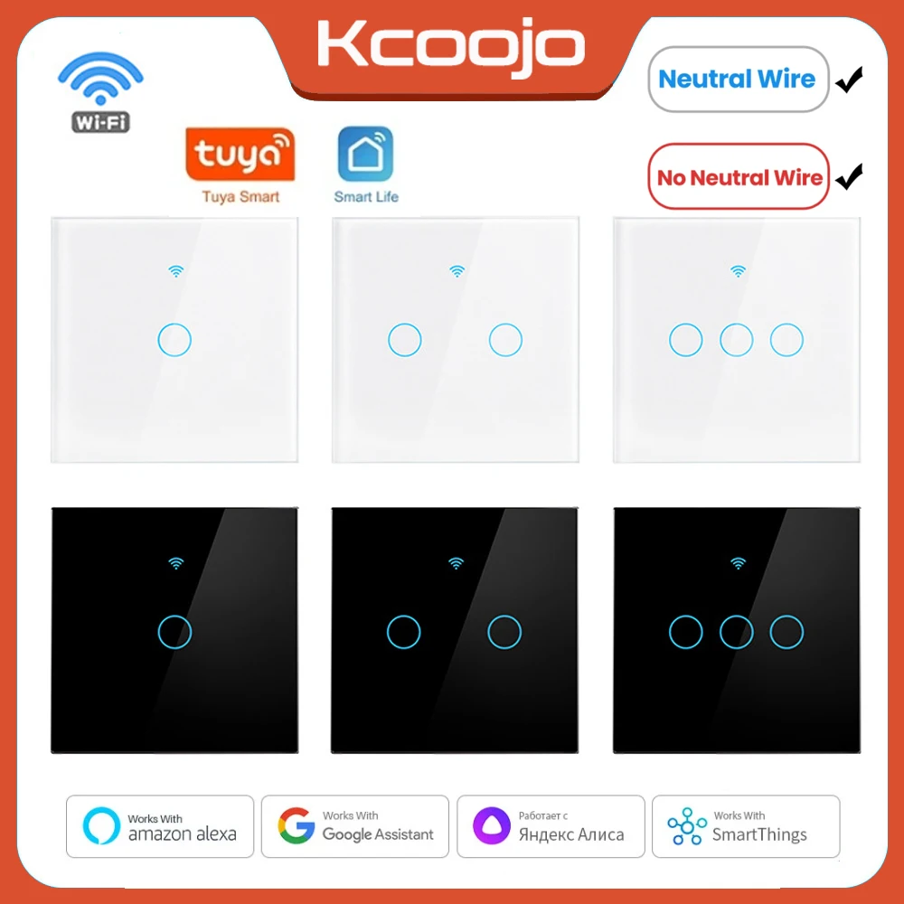 Tuya Wifi EU สมาร์ทสวิทช์ 1/2/ - Tuya Wifi Socket บทวิจารณ์และราคา
