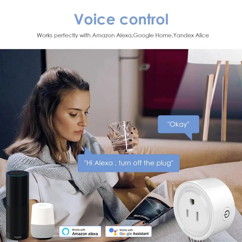 Tuya สมาร์ท Wifi Plug US มาตรฐ - Smart Home Utilities บทวิจารณ์และราคา