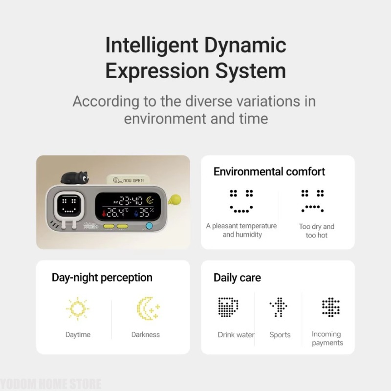 นาฬิกาปลุก LED อัจฉริยะ พร้อมเ - Smart Home Icon บทวิจารณ์และราคา