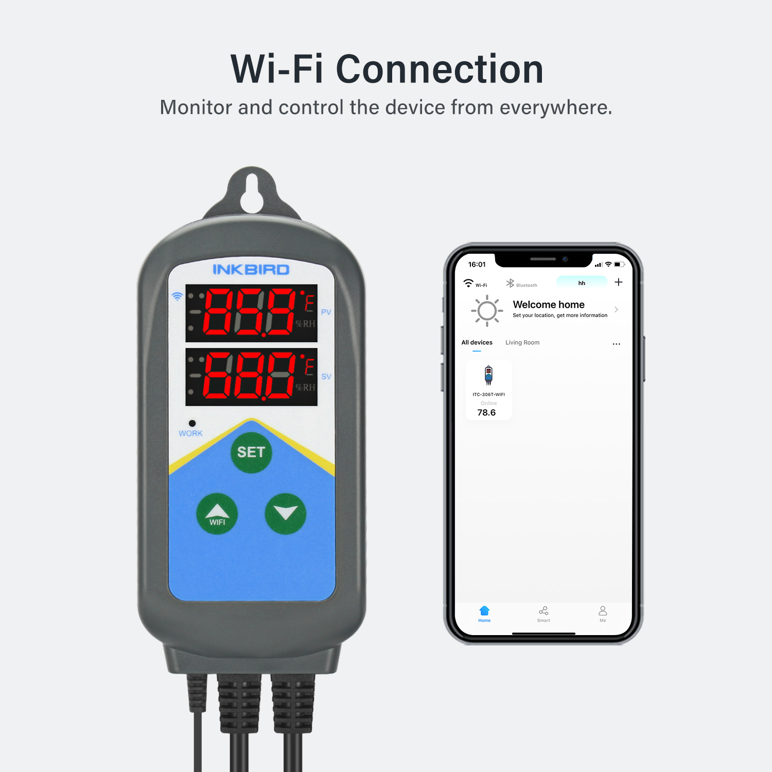 INKBIRD WIFI Thermoregulator I - Smart Home Thermostat บทวิจารณ์และราคา