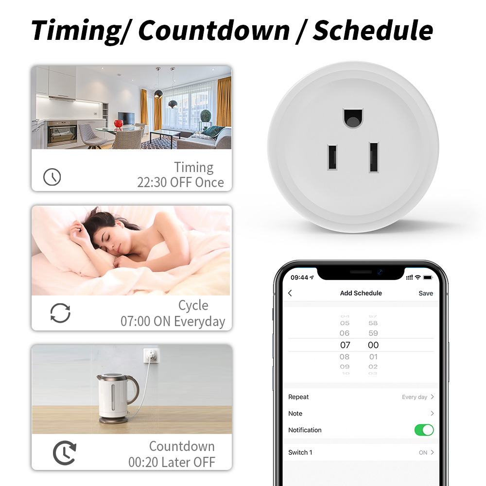 ปลั๊กอัจฉริยะมาตรฐานอเมริกา 10 - Smart Home Utilities บทวิจารณ์และราคา