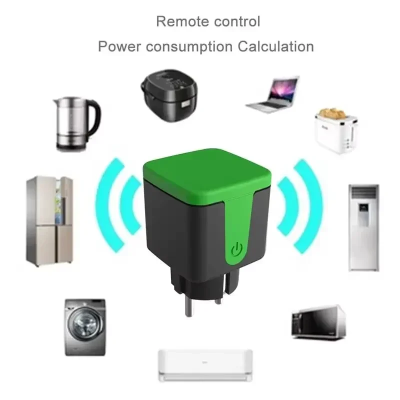 ปลั๊กไฟอัจฉริยะ Tuya EU 16A Wi - Tuya Wifi Socket บทวิจารณ์และราคา