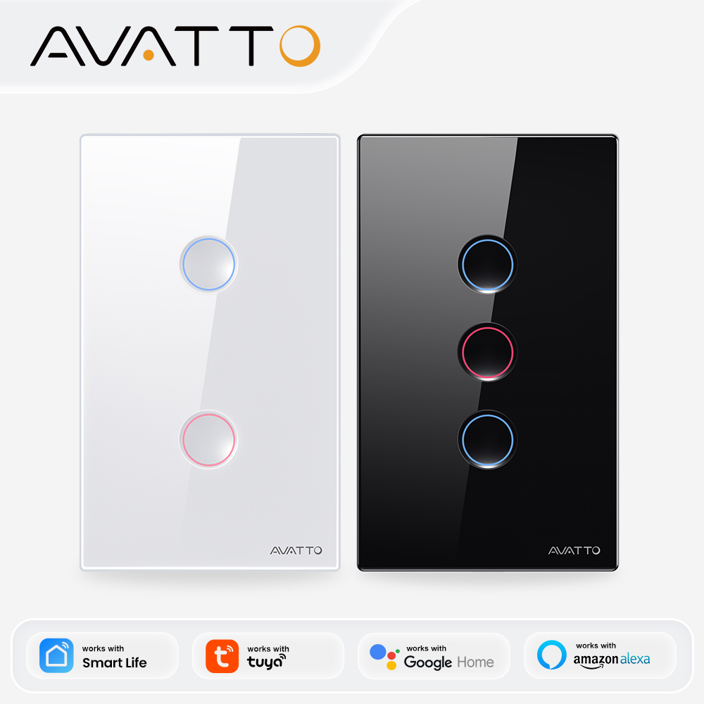 AVATTO 1/2/3/4 Gang ZigBee สวิ - Smart Home Tuya บทวิจารณ์และราคา