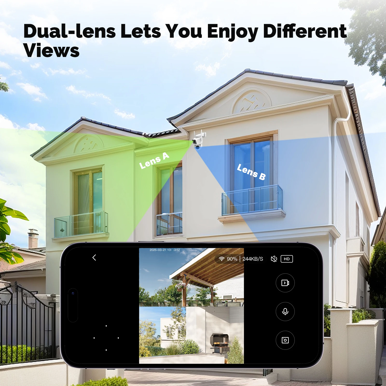Moes Tuya สมาร์ท WiFi กล้องรัก - Smart Home Moes บทวิจารณ์และราคา