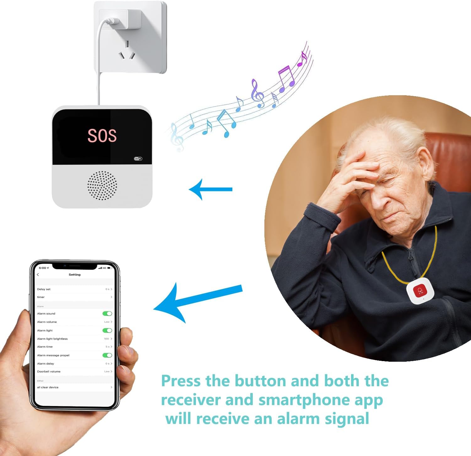 Wireless WiFi ผู้ดูแลผู้สูงอาย - Tuya Wifi Socket บทวิจารณ์และราคา