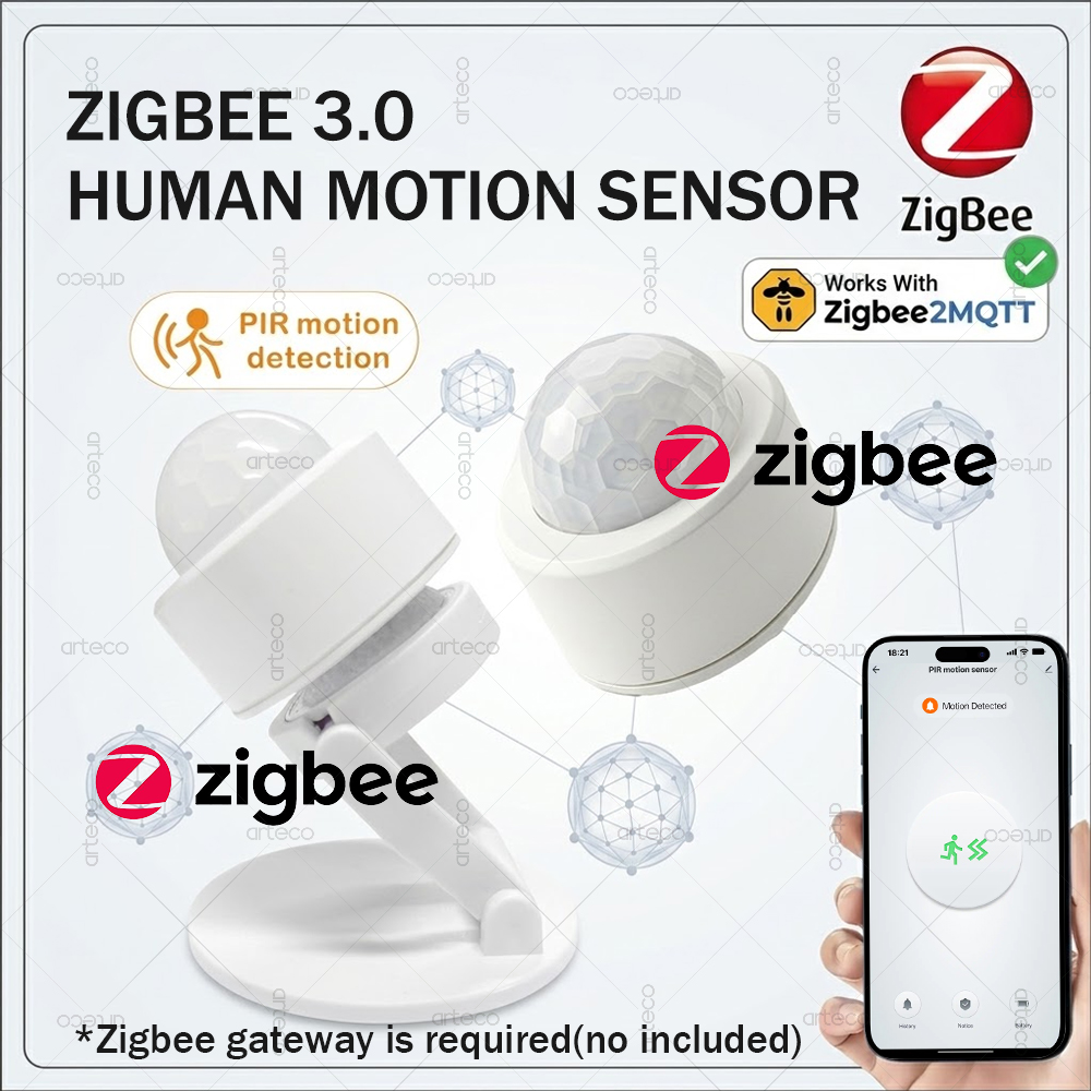เซ็นเซอร์ตรวจจับความเคลื่อนไหว - Smart Home Zigbee Gateway บทวิจารณ์และราคา