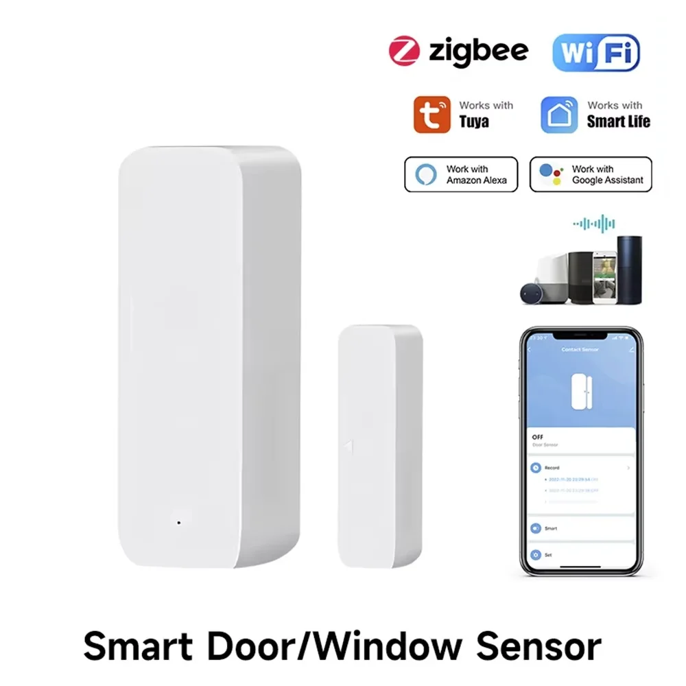 Tuya Zigbee/WiFi เซ็นเซอร์ประต - Smart Home Zigbee Gateway บทวิจารณ์และราคา