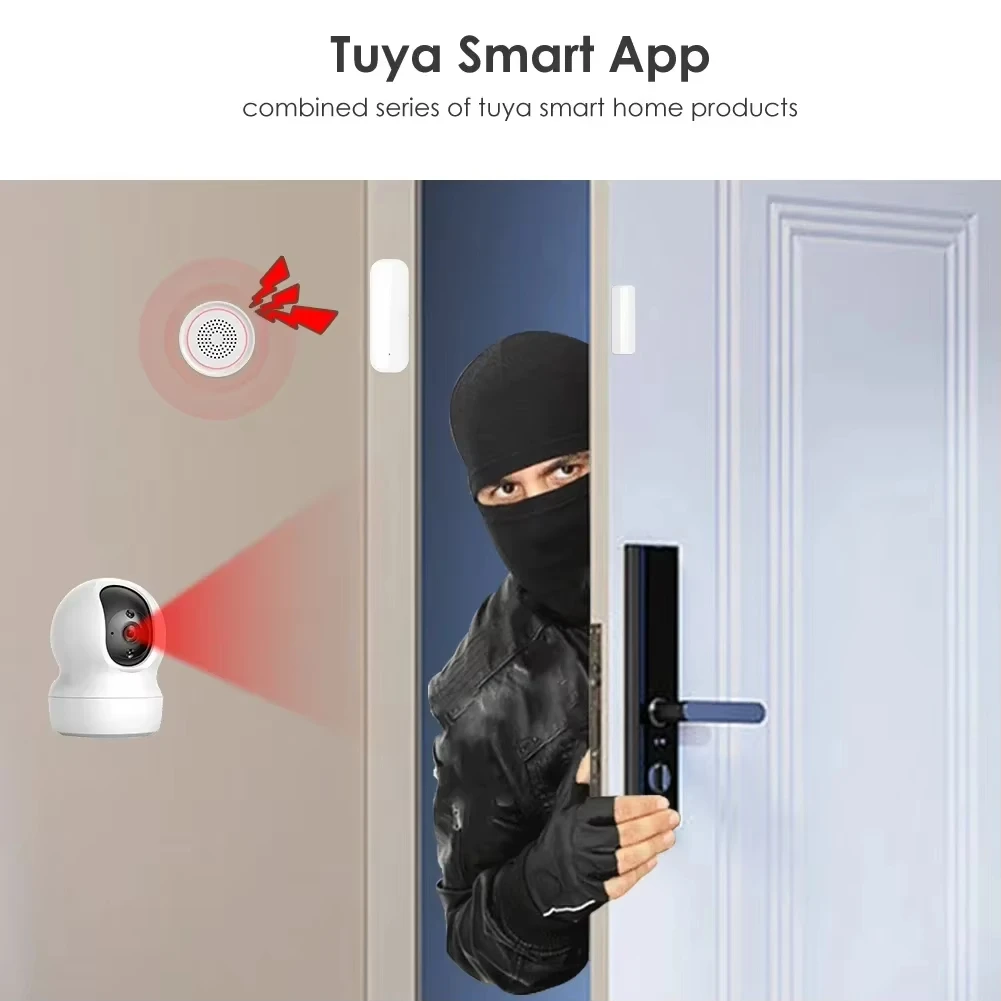 Tuya Zigbee/WiFi เซ็นเซอร์ประต - Smart Home Zigbee Gateway บทวิจารณ์และราคา