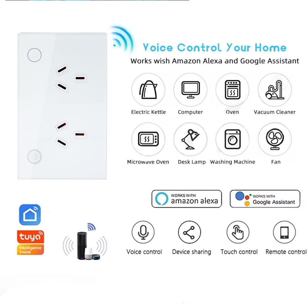 ปลั๊กไฟอัจฉริยะ Zigbee Wi-Fi M - Smart Home Alexa บทวิจารณ์และราคา