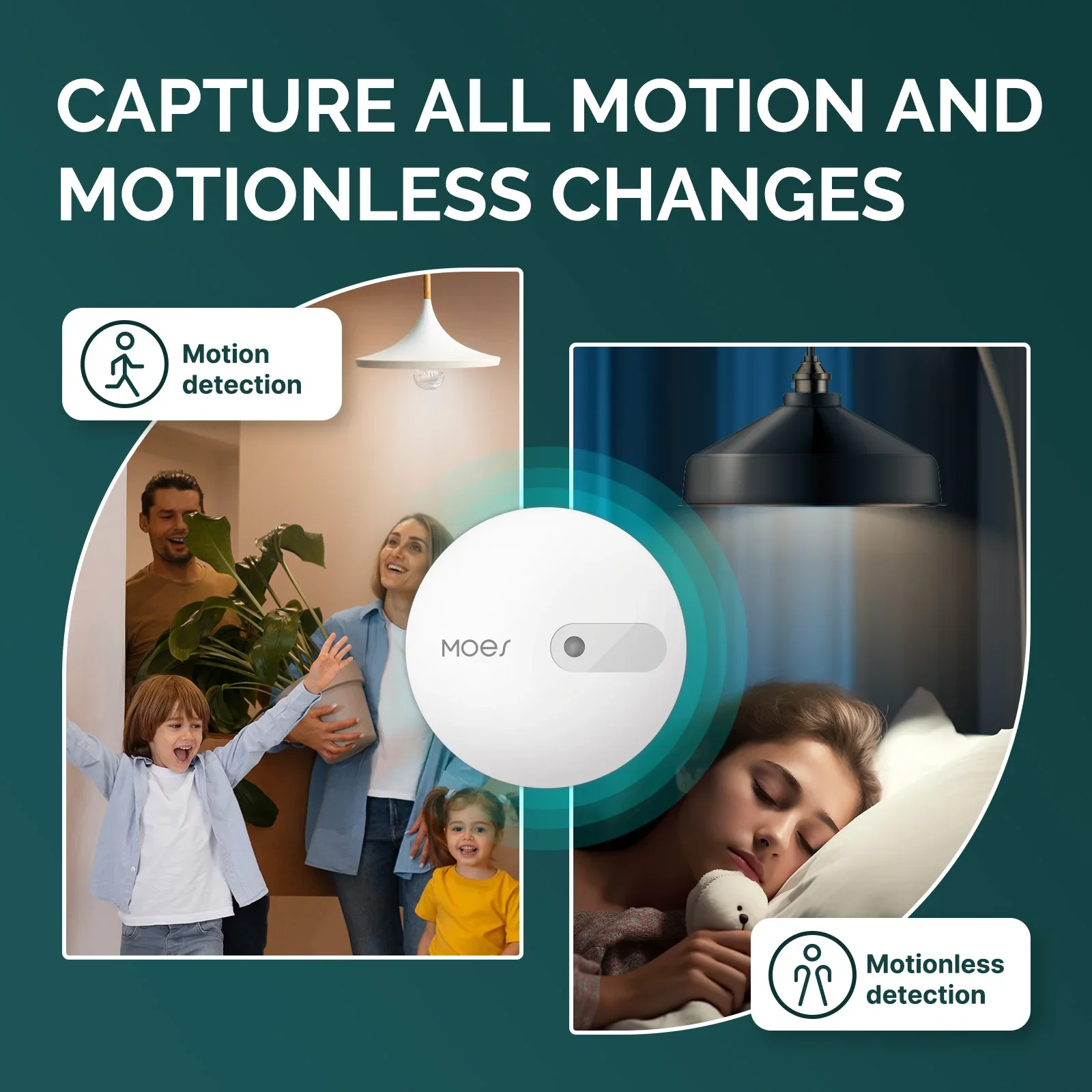 MOES ZigBee Human Presence Sen - Smart Home Moes บทวิจารณ์และราคา
