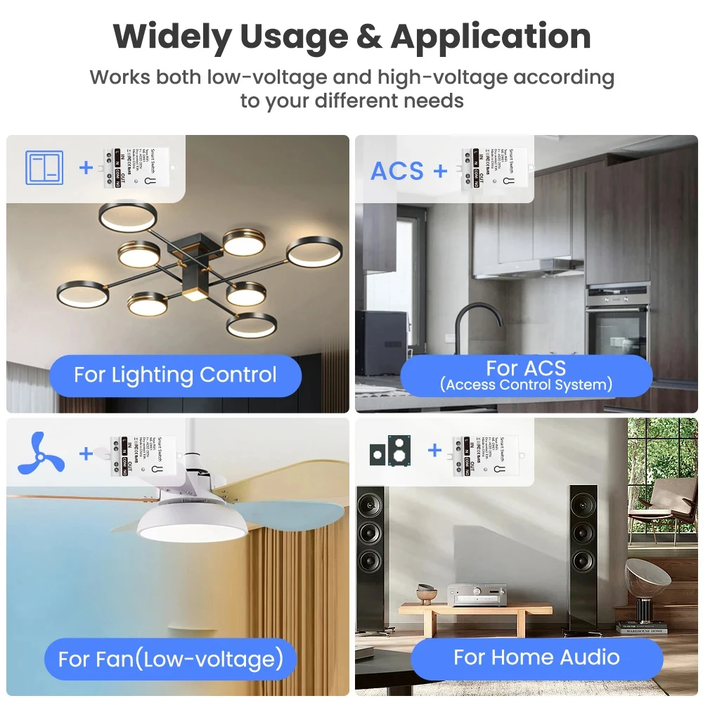 ทูยา ซิกบีสมาร์ทสวิตช์โมดูลคอน - Smart Home Tuya บทวิจารณ์และราคา