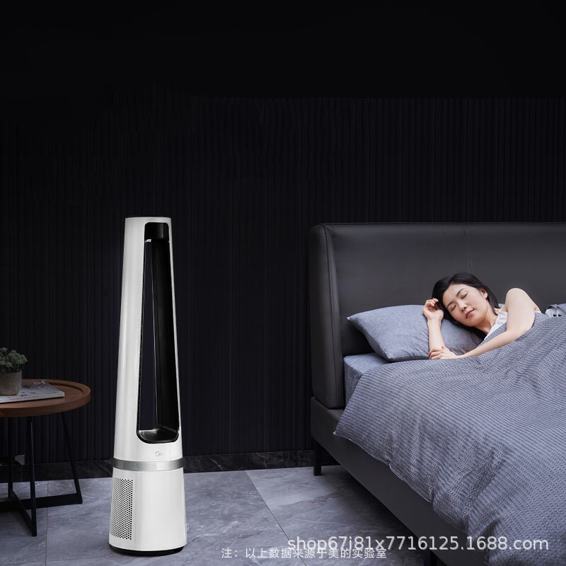 พัดลมตั้งพื้นไร้ใบพัด Midea อุ - Smart Home Midea บทวิจารณ์และราคา
