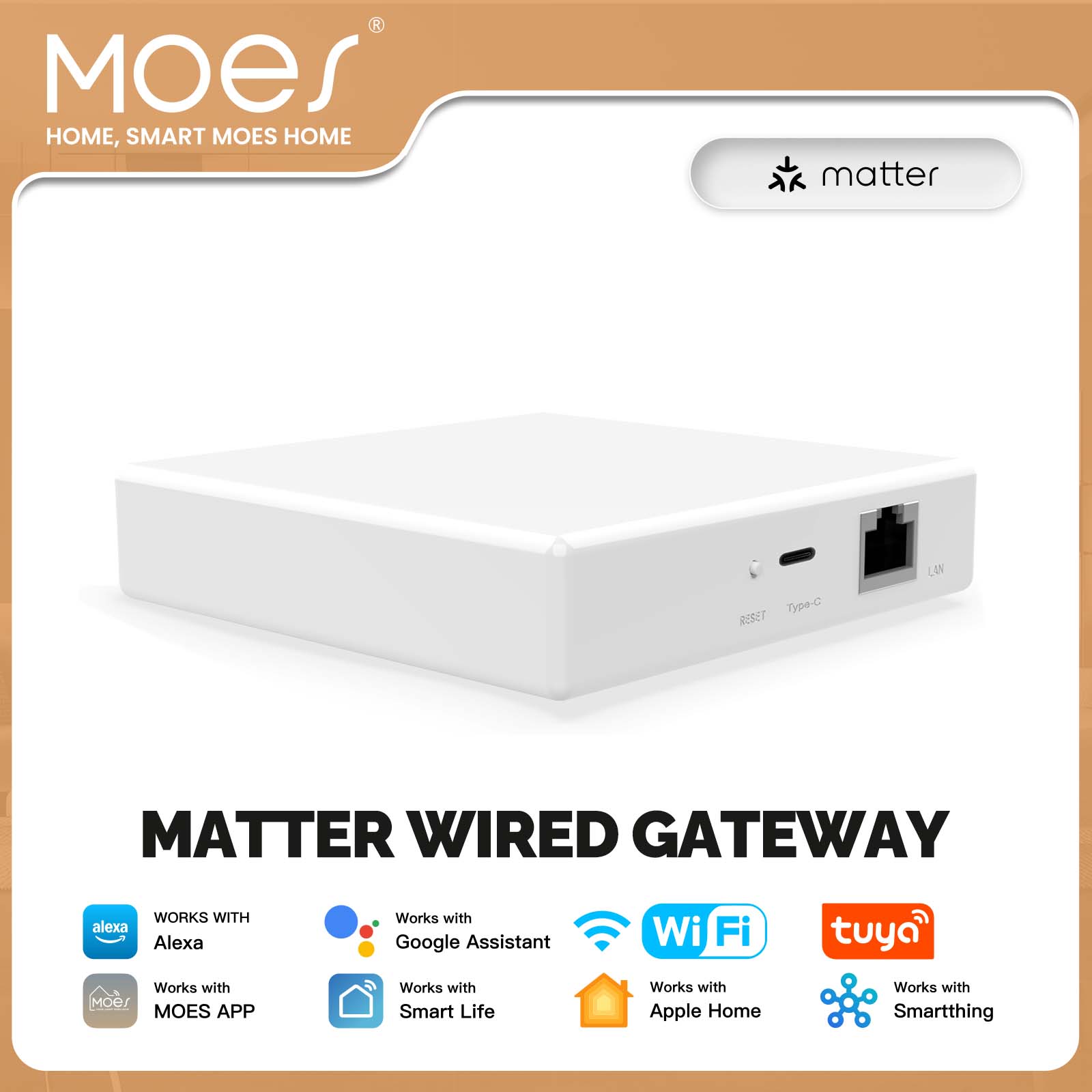 MOES Tuya ZigBee Matter Thread - Smart Home Living บทวิจารณ์และราคา