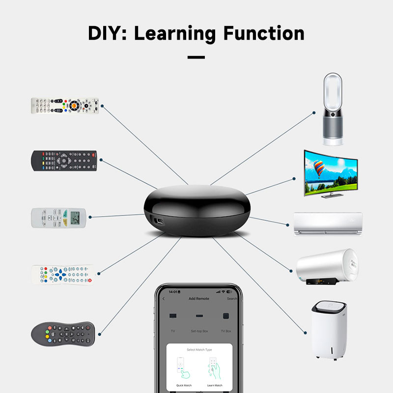 WiFi IR รีโมทคอนโทรล Tuya สมาร - Smart Home Orvibo บทวิจารณ์และราคา
