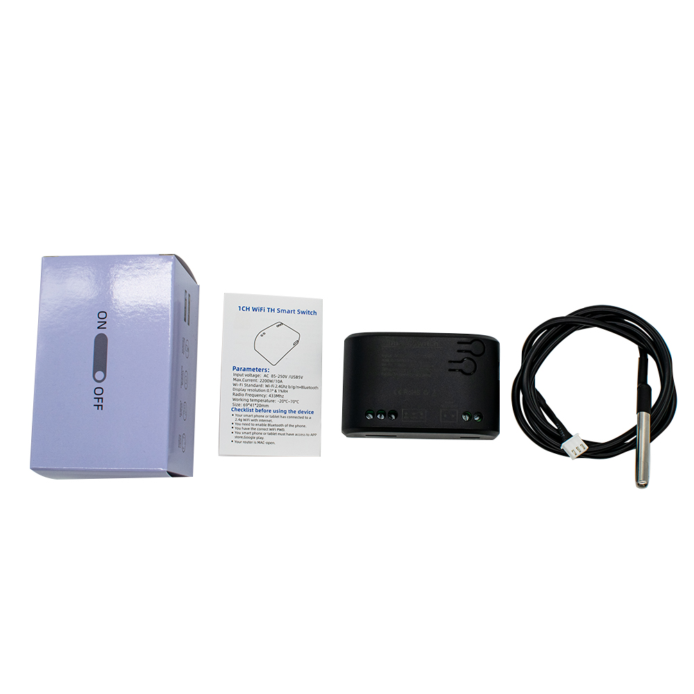 Tuya WiFi สมาร์ทเซ็นเซอร์อุณหภ - Smart Home Thermostat บทวิจารณ์และราคา