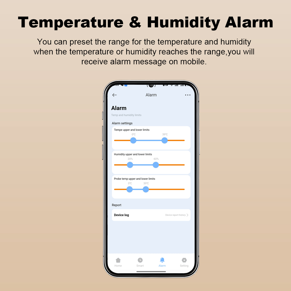 เซ็นเซอร์วัดอุณหภูมิและความชื้ - Smart Home Tuya บทวิจารณ์และราคา